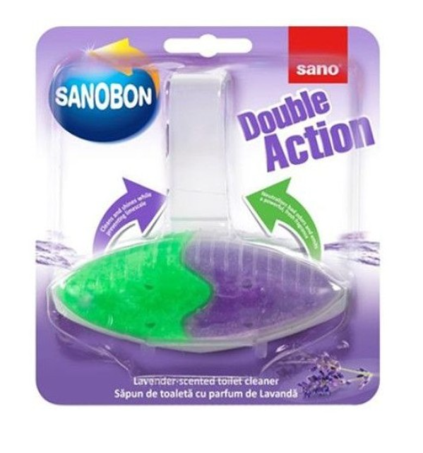 Odorizant WC Sano Bon Double Action 55g - Lavanda